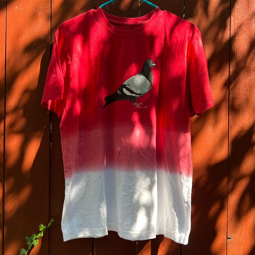 Staple Pigeon Tee Red Ombré
